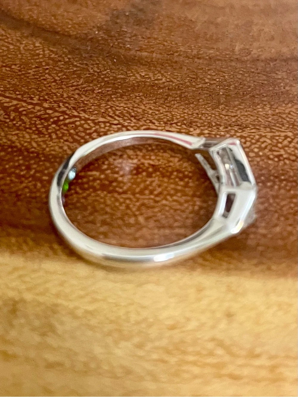 1 Carat Moissanite Baguette Ring In 925 Sterling Silver with GRA - Picture 12 of 16